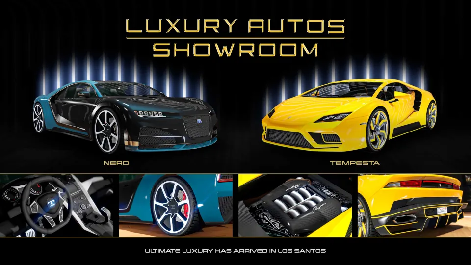 Luxury Autos - Truffade Nero oraz Pegassi Tempesty