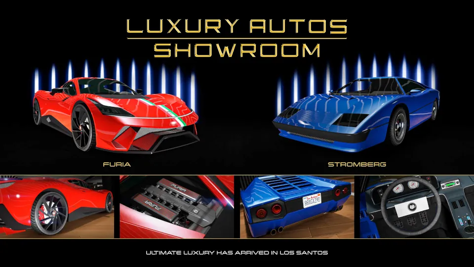 Luxury Autos - Grotti Furia i Ocelot Stromberg