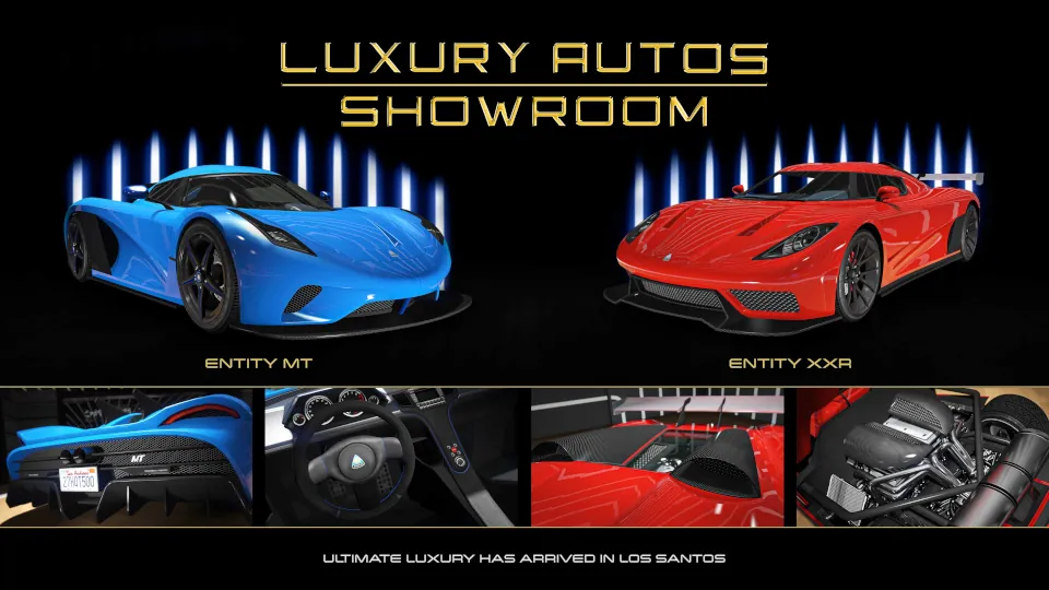 Luxury Autos - Överflöd Entity XXR i Entity MT