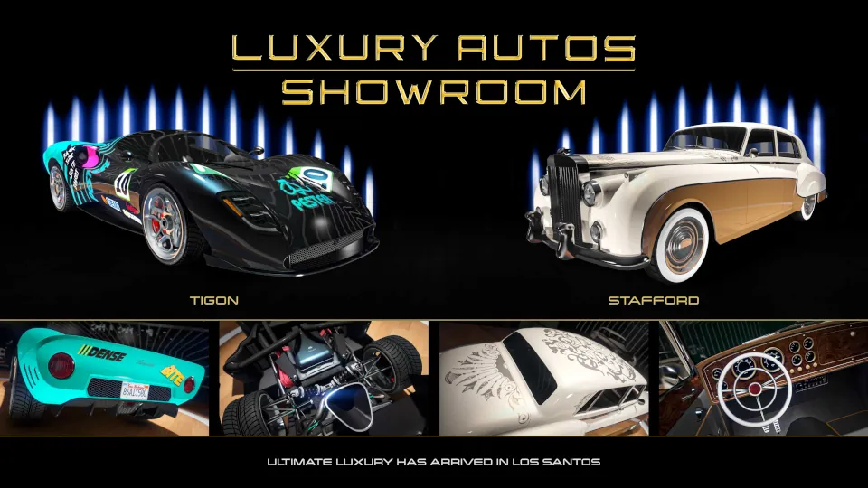 Luxury Autos - Lampadati Tigon i Enus Stafford