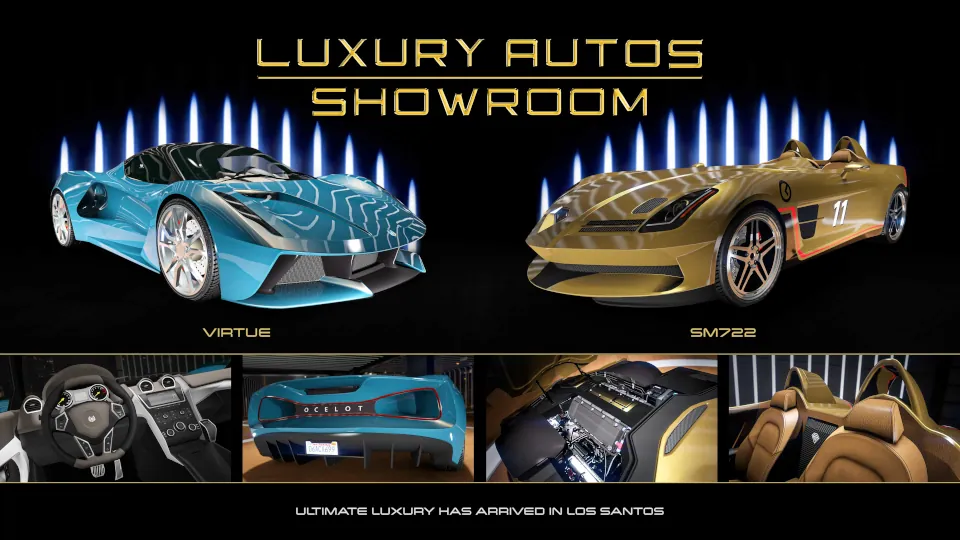 Luxury Autos - Ocelot Virtue i Benefactor SM722