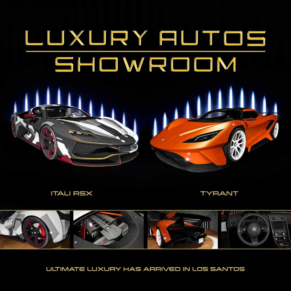 Luxury Autos - Överflöd Tyrant i Grotti Itali RSX