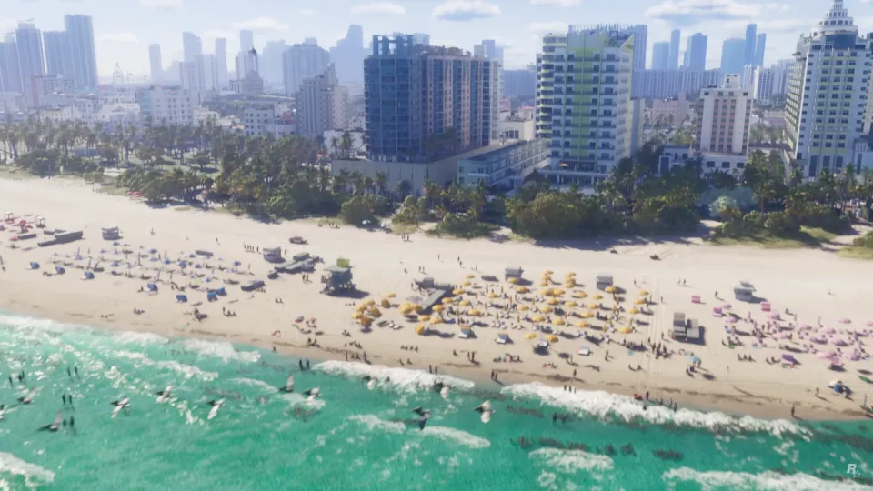 Plaża Vice City Beach w GTA 6