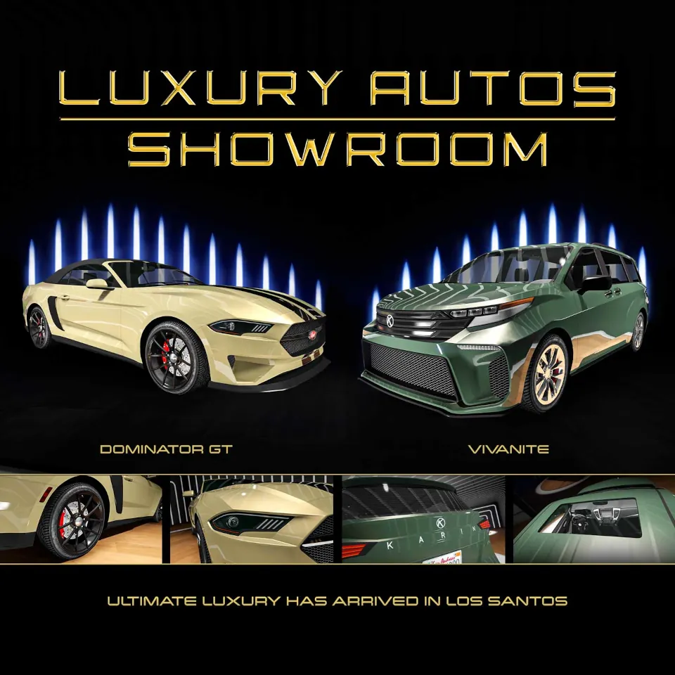 Luxury Autos - Vapid Dominator GT i Karin Vivanite