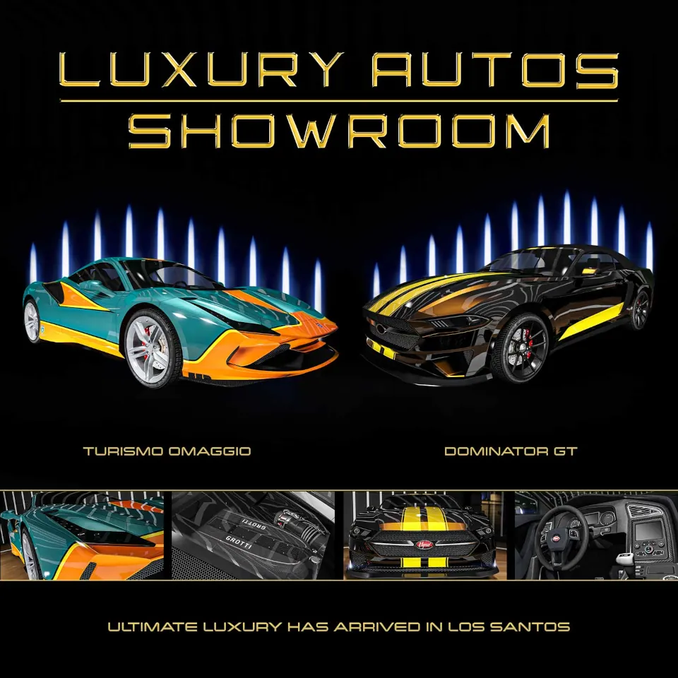 Luxury Autos - Grotti Turismo Omaggio i Vapid Dominator GT