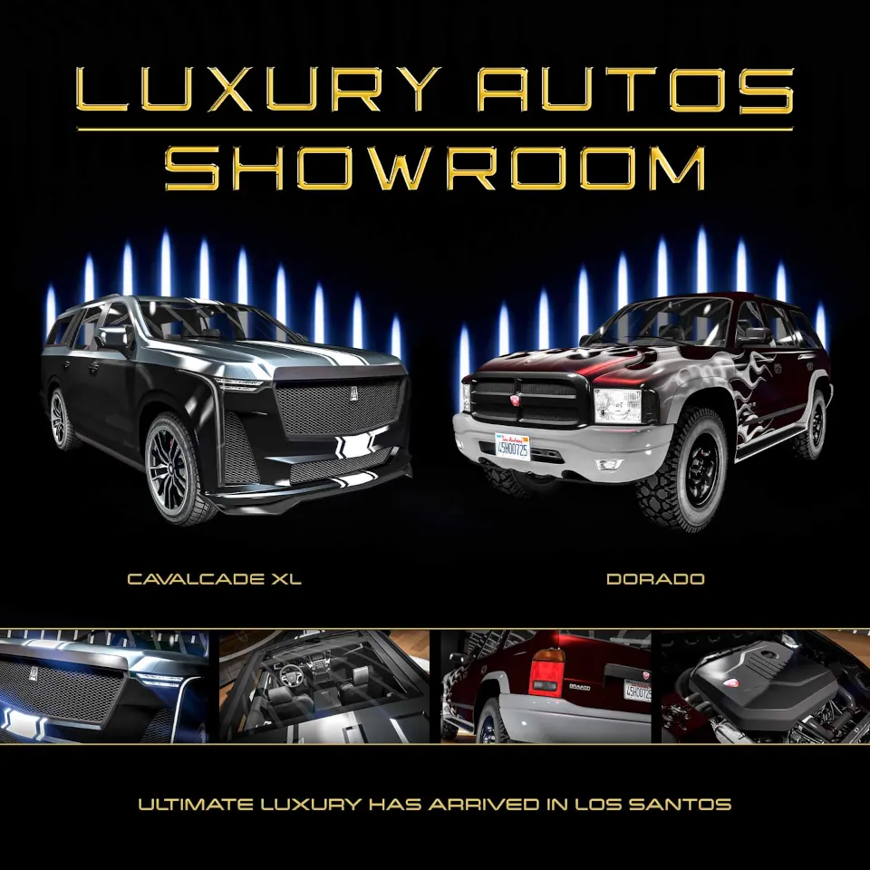 Luxury Autos - Bravado Dorado i Albany Cavalcade XL