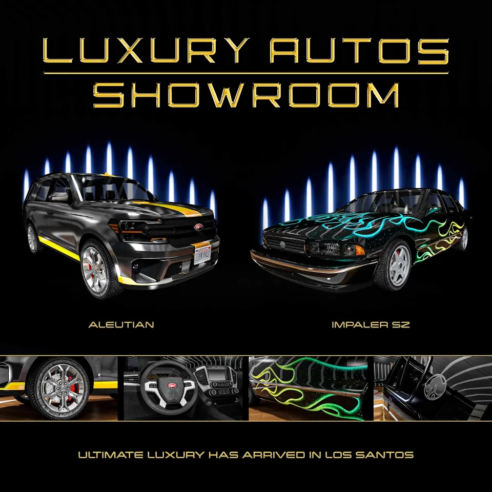 Luxury Autos - Declasse Impaler SZ oraz Vapid Aleutian