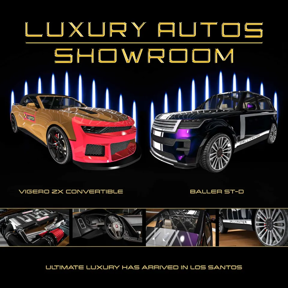 Luxury Autos - Declasse Vigero ZX Kabriolet i Gallivanter Baller ST-D