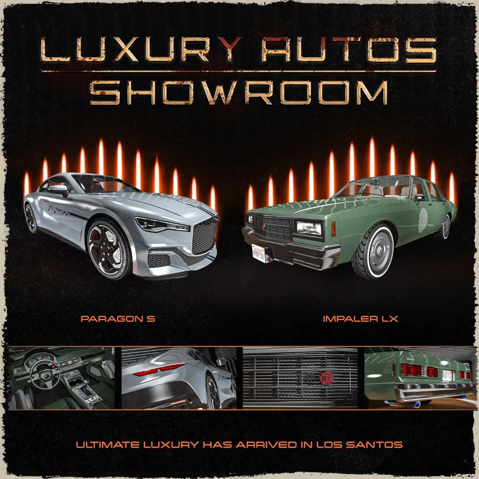 Luxury Autos - Declasse Impaler LX i Enus Paragon S