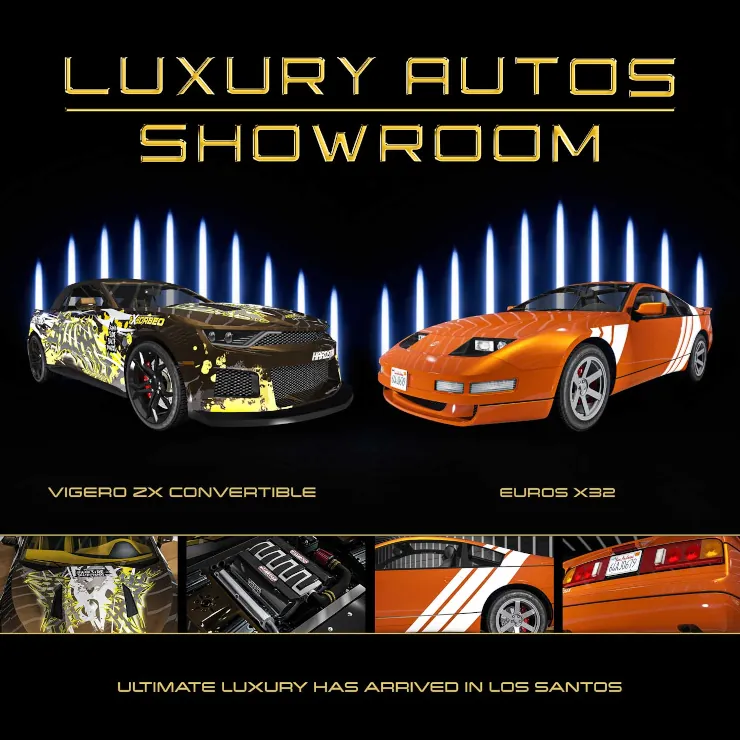 Luxury Autos - Annis Euros X32 i Declasse Vigero ZX Kabriolet