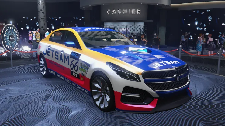 Nagroda główna na podium w Kasynie - Albany V-STR