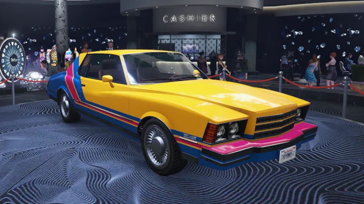 Nagroda główna na podium w Kasynie - Declasse Tahoma Coupe