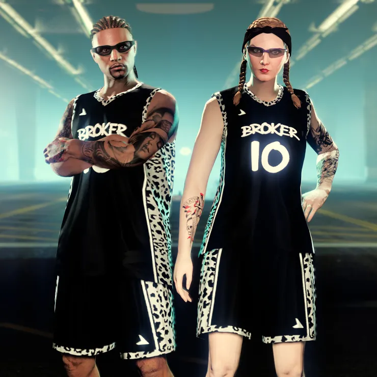 Koszulka i spodenki koszykarskie Broker Prolaps