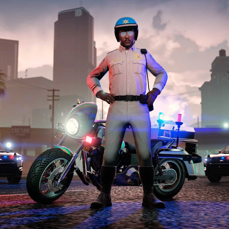 Zimowy strój Patrol drogowy