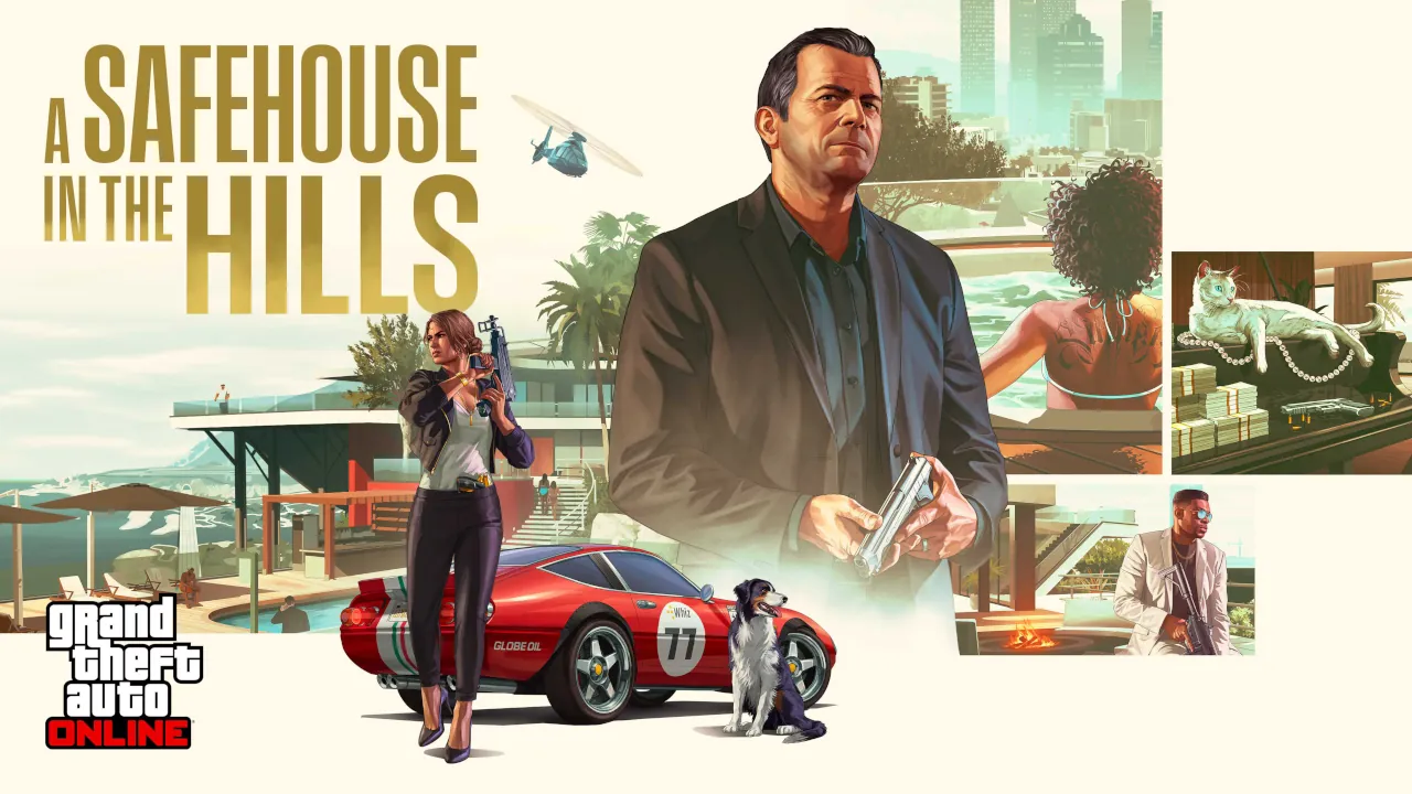 GTA Online DLC - A Safehouse in the Hills